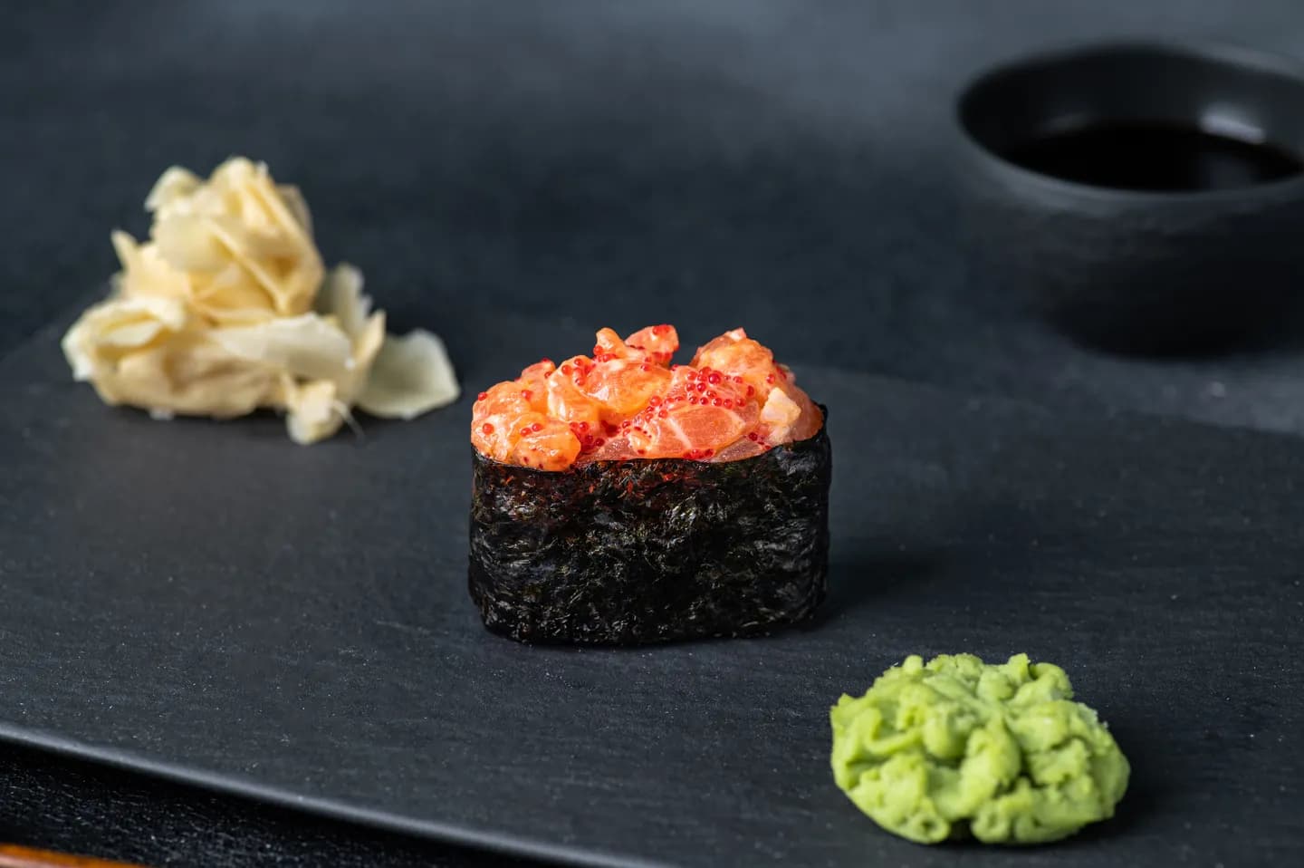 Salmón gunkan
