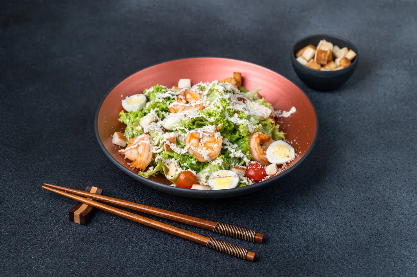 César Ensalada con Gambas